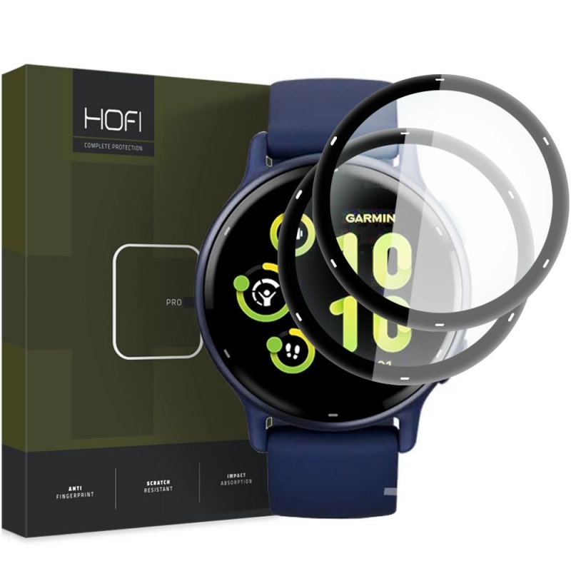 Hofi Hybrid glass Hofi Hybrid Pro+ Garmin Forerunner 965 Black