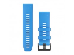 Pasel silikonowy niebieski QuickFit do Fenix 5X 26 mm